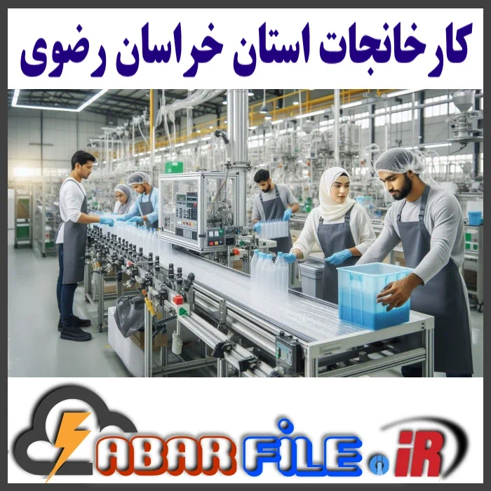 کارخانجات استان خراسان رضوی